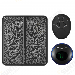 Physiotherapy Foot Massage Mat 6 Modes 9 Levels Portable Leg Blood Circulation Massager Relax Device Physiotherapy Foot Massage Mat 6 Modes 9 Levels Portable Leg Blood Circulation Massager Relax Device