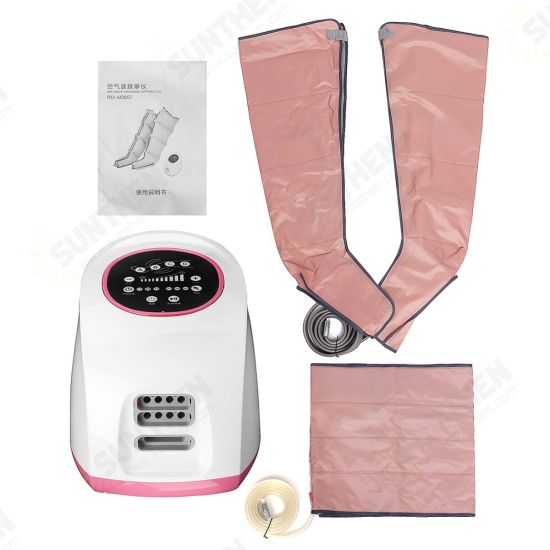 Electric Air Pressure Leg Waist Arm Massager Kneading Extrusion Therapy Massager 3 Modes Time Setting Electric Air Pressure Leg Waist Arm Massager Kneading Extrusion Therapy Massager 3 Modes Time Setting