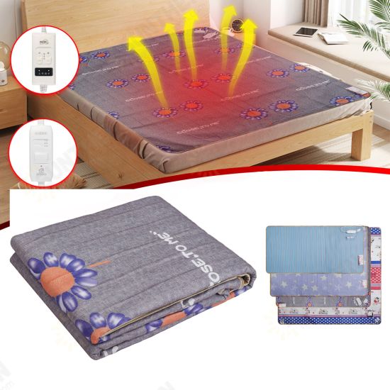 Electric Blanket Waterproof Leakage-proof Electric Heating Pad Temperature Control Remote Control Automatic Power-off Electric Blanket Electric Blanket Waterproof Leakage-proof Electric Heating Pad Temperature Control Remote Control Automatic Power-off Electric Blanket