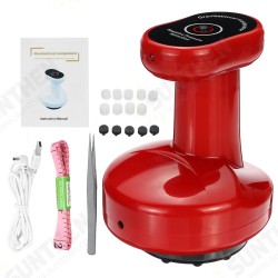 Electric Cupping Massage 2 Gear Guasha Suction Scraping Massager Body Device Negative Pressure Meridian Dredge Body Slim Physiotherapy Electric Massager Electric Cupping Massage 2 Gear Guasha Suction Scraping Massager Body Device Negative Pressure Meridian Dredge Body Slim Physiotherapy Electric Massager