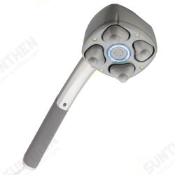 Electric Handheld Massager Four Head Machine Full Body Neck Vertebra Back Muscle Relax Vibrating Deep Tissue Massage Health Care Electric Handheld Massager Four Head Machine Full Body Neck Vertebra Back Muscle Relax Vibrating Deep Tissue Massage Health Care