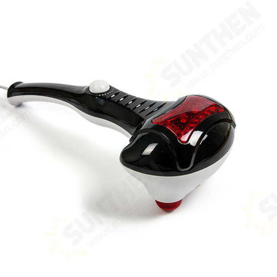 Electric Handheld Massager Infrared Heating 2 Head Body Neck Back Vibration Massage Hammer Electric Handheld Massager Infrared Heating 2 Head Body Neck Back Vibration Massage Hammer