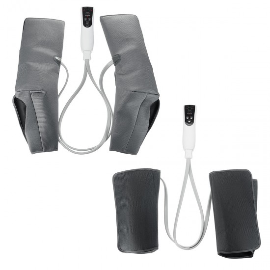 Electric Leg Massager Intelligent Overheat Protection Air Pressure Leg Massager Airbag Kneading Hot Compress Three-moded Leg Massager