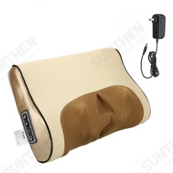 Electric Massage Pillow Infrared Heating Neck Shoulder Back Body Massager Device Electric Massage Pillow Infrared Heating Neck Shoulder Back Body Massager Device