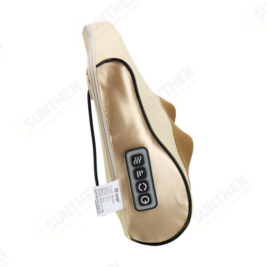 Electric Massage Pillow Infrared Heating Neck Shoulder Back Body Massager Device Electric Massage Pillow Infrared Heating Neck Shoulder Back Body Massager Device
