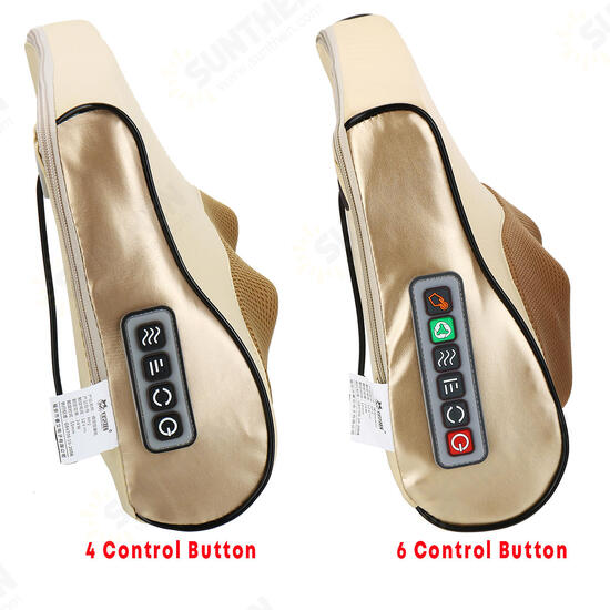 Electric Massage Pillow Infrared Heating Neck Shoulder Back Body Massager Device Electric Massage Pillow Infrared Heating Neck Shoulder Back Body Massager Device
