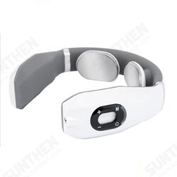Electric Neck Massager Magnetic Pulse Therapy Intelligent Neck Protector USB Rechargable Body Relax Treatment Electric Neck Massager Magnetic Pulse Therapy Intelligent Neck Protector USB Rechargable Body Relax Treatment