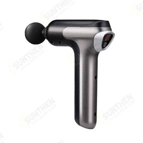Electric Percussion Massage Guns Deep Muscles Tissue Vibrating Pain Relief Device 9 Gears W/ 6pcs Heads Electric Percussion Massage Guns Deep Muscles Tissue Vibrating Pain Relief Device 9 Gears W/ 6pcs Heads