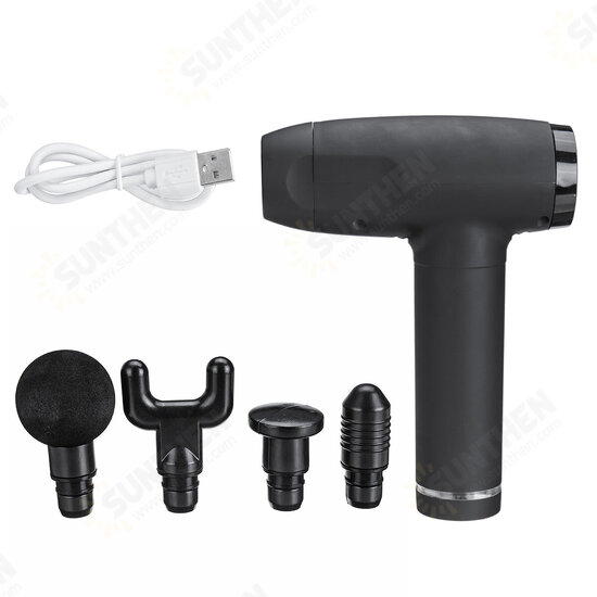 Electric Percussion Massager Rechargeable Deep Muscles Shock Vibration Relaxing Therapy Device Electric Percussion Massager Rechargeable Deep Muscles Shock Vibration Relaxing Therapy Device