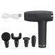 Electric Percussion Massager Rechargeable Deep Muscles Shock Vibration Relaxing Therapy Device Electric Percussion Massager Rechargeable Deep Muscles Shock Vibration Relaxing Therapy Device