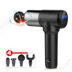 Electric Percussive Massage Gun Intelligent 20 Gears Force Adjustment Percussion Massage Gun Handheld Relaxing Deep Muscles Therapy Device Electric Percussive Massage Gun Intelligent 20 Gears Force Adjustment Percussion Massage Gun Handheld Relaxing Deep Muscles Therapy Device