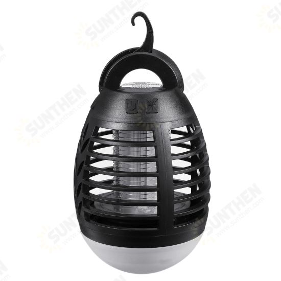 5W Electric Mosquito Killer Lamp USB Powered Trap Gnat with Hanger for Indoor Outdoor