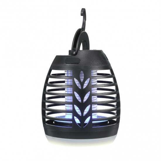 5W Electric Mosquito Killer Lamp USB Powered Trap Gnat with Hanger for Indoor Outdoor