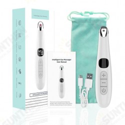 Hot Compress Eye Beauty Device Anti Wrinkle Eliminate Eye Bags Eye Massage Anti Aging Eye Care LED Display Screen USB Rechargeable Hot Compress Eye Beauty Device Anti Wrinkle Eliminate Eye Bags Eye Massage Anti Aging Eye Care LED Display Screen USB Rechargeable