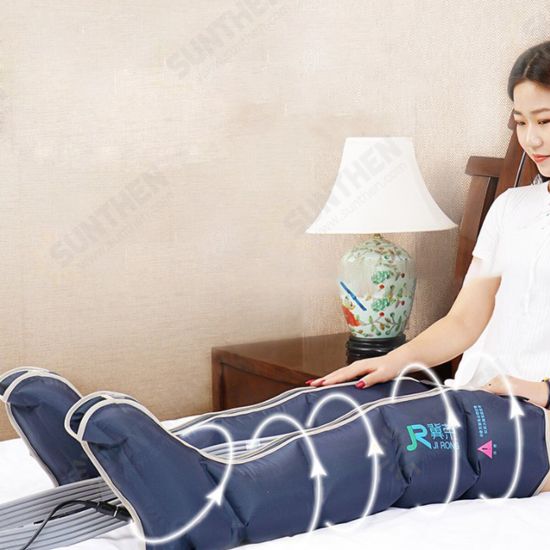 Hot Compress Leg Massager LCD Display Five-gear Pressure Adjustment Pneumatic Air Wave Massager Timing Leg Massager Hot Compress Leg Massager LCD Display Five-gear Pressure Adjustment Pneumatic Air Wave Massager Timing Leg Massager