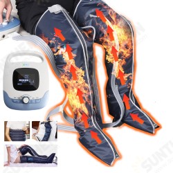 Hot Compress Leg Massager LCD Display Five-gear Pressure Adjustment Pneumatic Air Wave Massager Timing Leg Massager Hot Compress Leg Massager LCD Display Five-gear Pressure Adjustment Pneumatic Air Wave Massager Timing Leg Massager