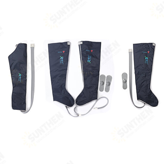 Hot Compress Leg Massager LCD Display Five-gear Pressure Adjustment Pneumatic Air Wave Massager Timing Leg Massager Hot Compress Leg Massager LCD Display Five-gear Pressure Adjustment Pneumatic Air Wave Massager Timing Leg Massager