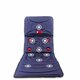 Infrared Heating Full Body Massage Cushion Heated Therapy Back Massage Chair Cushion Full Body Renmote Control Foldable Car Massage Cushion