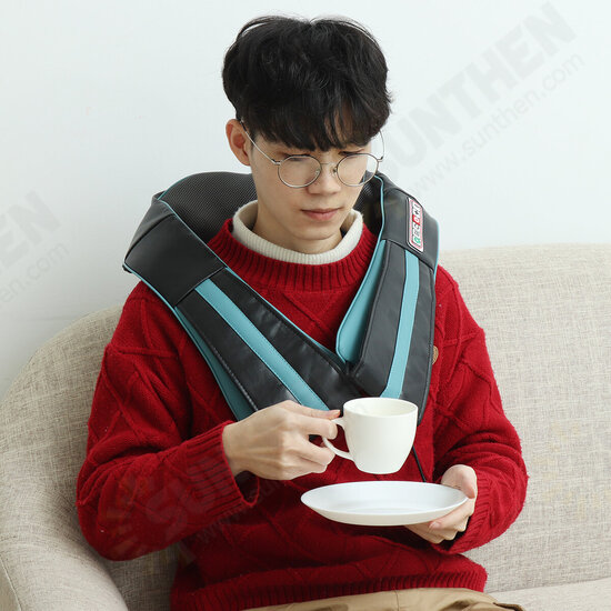 Intelligent 6-key Button Operation Massage Shawl High Temperature Protection Electric Heating Neck Back Shoulder Heat Massager Intelligent 6-key Button Operation Massage Shawl High Temperature Protection Electric Heating Neck Back Shoulder Heat Massager