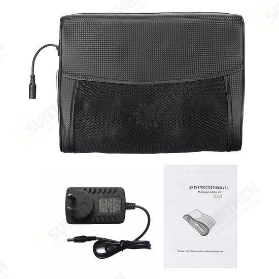 Intelligent Overheating Protection Cervical Spine Massager Detachable Multi-stage Airbag Neck Massage Pillow 8D Three-Dimensional Back Neck Head Waist Electric Massager Intelligent Overheating Protection Cervical Spine Massager Detachable Multi-stage Airbag Neck Massage Pillow 8D Three-Dimensional Back Neck Head Waist Electric Massager