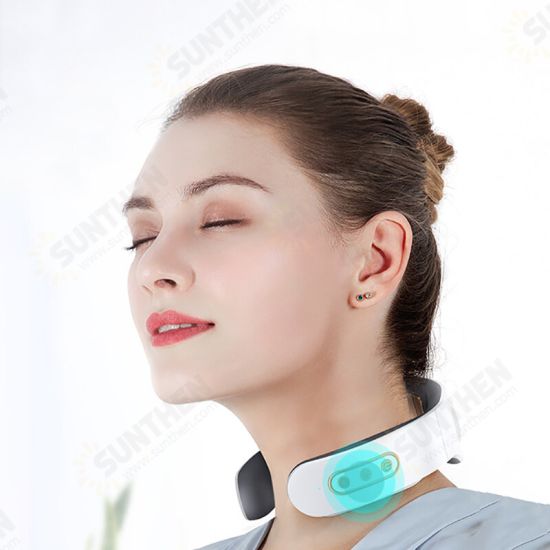 810 Multifunctional 8 Heads Neck Massager AIR Intelligent Control Shoulder Neck Massager 16-gear Four Modes Neck Relaxtion Massager