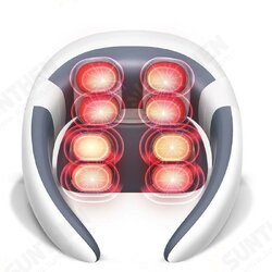 H99 Multifunctional 8 Heads Neck Massager AIR Intelligent Control Shoulder Neck Massager 16-gear Four Modes Neck Relaxtion Massager H99 Multifunctional 8 Heads Neck Massager AIR Intelligent Control Shoulder Neck Massager 16-gear Four Modes Neck Relaxtion Massager
