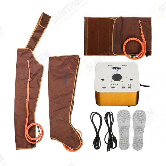 Leg Meridian Dredging Massager Explosion-proof Hot Compress Full Body Massager 16 Automatic Circulation Modes Air Wave Heating Physiotherapy Device