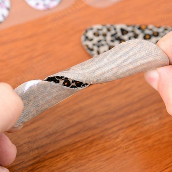Leopard Print Silicon Heel Pad Shoe Anti-slip Pad Leopard Print Silicon Heel Pad Shoe Anti-slip Pad