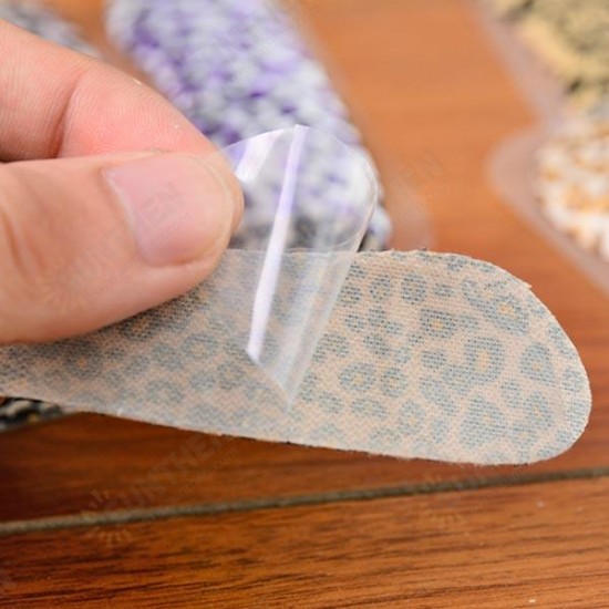 Leopard Print Silicon Heel Pad Shoe Anti-slip Pad Leopard Print Silicon Heel Pad Shoe Anti-slip Pad
