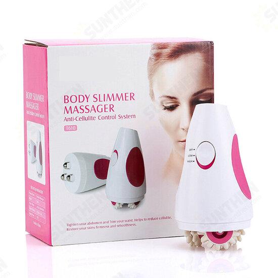 Massage Roller Reduce Weight Machine Instrument Abdominal Exercise Handle-held Massage Machine Full Body Slimming Massager