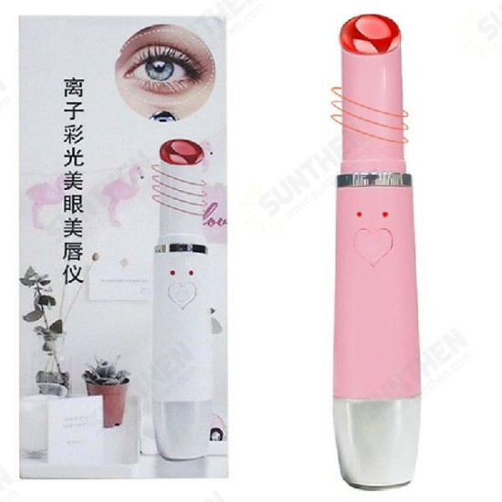 Mini Ultrasonic Eye Massage Pen Remove Eye Bags Dark Circles Eye Lip Facial Massage Skin Care Tool