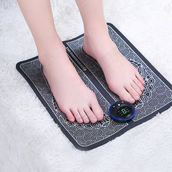 Pulse Electric Foot Massager Micro-Electric Intelligent Foot Pad Sole Foot Massage Cushions Foot Massager Acupuncture Point Foot Massager Pulse Electric Foot Massager Micro-Electric Intelligent Foot Pad Sole Foot Massage Cushions Foot Massager Acupuncture Point Foot Massager