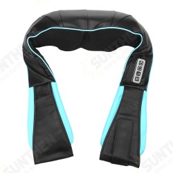 Shiatsu Kneading Electric Massager Shawl 4-Button Infrared Heating Neck Shoulder Relax Therapy Device Shiatsu Kneading Electric Massager Shawl 4-Button Infrared Heating Neck Shoulder Relax Therapy Device