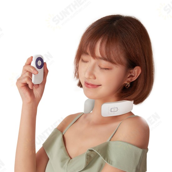 Smart Electric Neck Massager Wireless Remote Control 3s Quick Heat 2 Head Vibrator Dual Control Tens Pulse Relieve Neck Pain Relief Heating Cervical Massage for Health Care Smart Electric Neck Massager Wireless Remote Control 3s Quick Heat 2 Head Vibrator Dual Control Tens Pulse Relieve Neck Pain Relief Heating Cervical Massage for Health Care