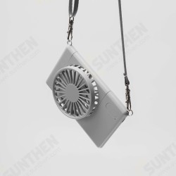 USB Charging 180 ° Foldable Fan 5,400/min 3 Speeds Adjustable Mini Halter Fan USB Charging 180 ° Foldable Fan 5,400/min 3 Speeds Adjustable Mini Halter Fan