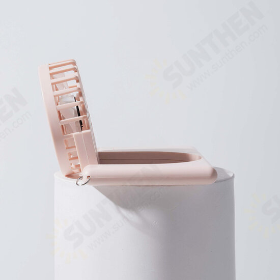 USB Charging 180 ° Foldable Fan 5,400/min 3 Speeds Adjustable Mini Halter Fan USB Charging 180 ° Foldable Fan 5,400/min 3 Speeds Adjustable Mini Halter Fan