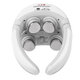 USB Rechargeable Electric Cervical Massager 9 Gears Neck Shoulders Body Heating Kneading Shiatsu Massager