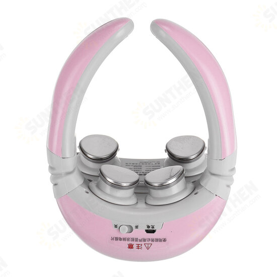 USB Rechargeable Electric Cervical Massager 9 Gears Neck Shoulders Body Heating Kneading Shiatsu Massager USB Rechargeable Electric Cervical Massager 9 Gears Neck Shoulders Body Heating Kneading Shiatsu Massager