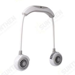 USB Rechargeable Portable Hanging Neck Fan 3 Speeds LED Rechargeable Mini Sports Fans USB Rechargeable Portable Hanging Neck Fan 3 Speeds LED Rechargeable Mini Sports Fans
