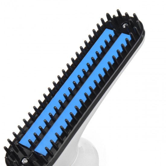 Unisex Quick Hair Comb Traveling Foldable Beard Comb Straightener PTC Multifunctional Curling Curler Show Cap For Men&Women