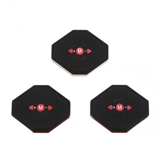 Unisex Abdominal Toning Arm Muscle Stimulator Belt EMS Training Body Exercise Trainer Toner ABS Fitness Set
