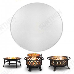 24/36In Fire Pit Mat Round Fireproof High Temperature Resistant Moisutre-proof Mat for Deck Patio 24/36In Fire Pit Mat Round Fireproof High Temperature Resistant Moisutre-proof Mat for Deck Patio