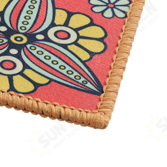 Polyester Carpet Rug Bedside Rug Geometric Floor Mat Living Room Bedroom Carpet for Home Decor