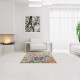 Polyester Carpet Rug Bedside Rug Geometric Floor Mat Living Room Bedroom Carpet for Home Decor