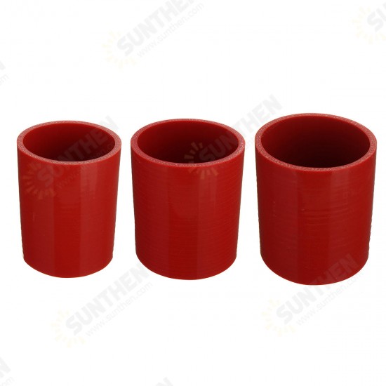 100mm Straight Silicone Hose Coupling Connector Silicon Rubber Tube Joiner Pipe Ash