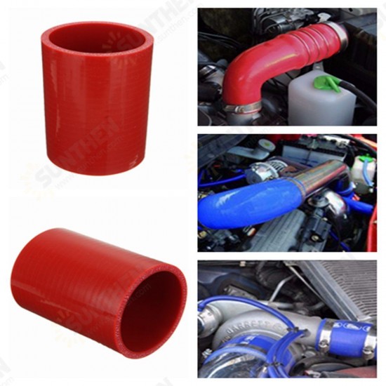 100mm Straight Silicone Hose Coupling Connector Silicon Rubber Tube Joiner Pipe Ash