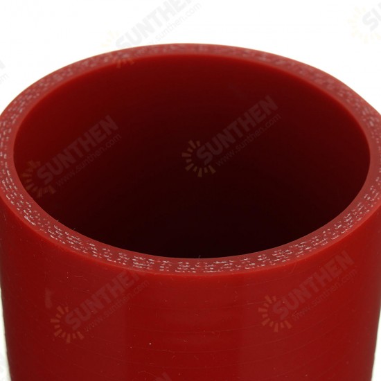 100mm Straight Silicone Hose Coupling Connector Silicon Rubber Tube Joiner Pipe Ash