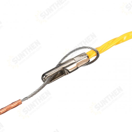 10/20/30m Length x 3/4mm Dia. Fiberglass Wire Cable Puller Tube Piercing Device Fiberglass Cable Puller