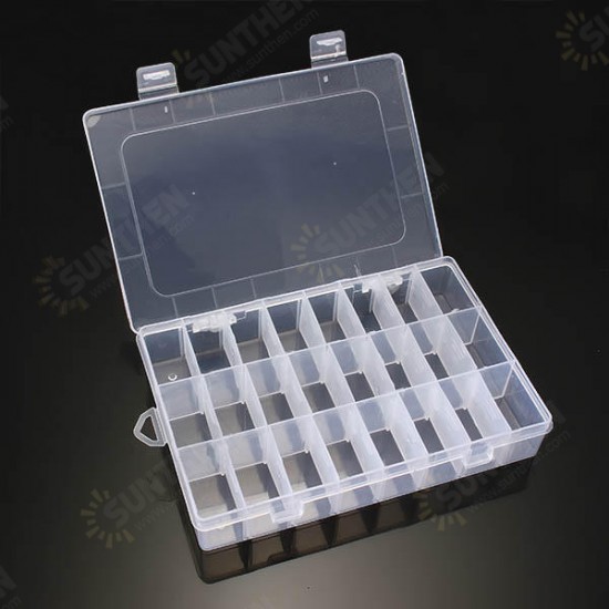 10/24 Grid Multifunctional Storage Box Adjustable Tool Case for Rotary Tool Accessories