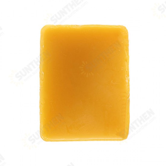 105g Organic Natural Pure Yellow Beeswax Wood Furniture Polishing Waxing Pad